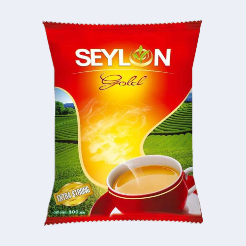 সিলন গোল্ড চা পাতা Seylon Gold Tea 500gm Extra Strong Premium Tea