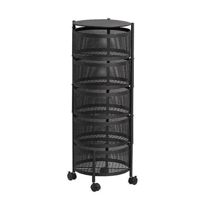 5 Layer Square Shape Kitchen Rack